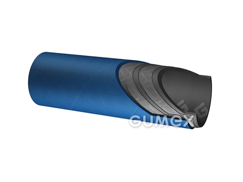 Hydraulická hadice pro čistící stroje ALFAJET 400 2SN, 10/16,7mm, 400bar, SBR/SBR, 2x ocelový výplet, -40°C/+155°C, modrá